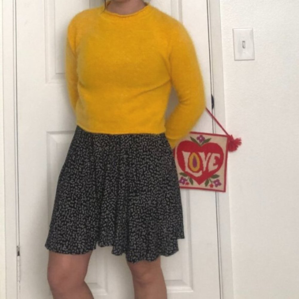 Vintage Express Tricot Yellow Sweater